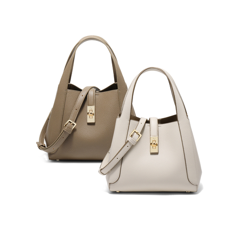 百丽包包女2025夏季质感通勤菜篮子单肩斜挎手提包BL807BX5