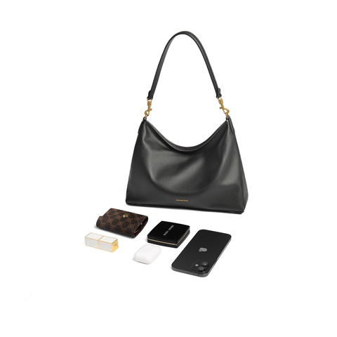 百丽包包女25夏商场同款通勤HOBO单肩斜挎托特包X7199BX5