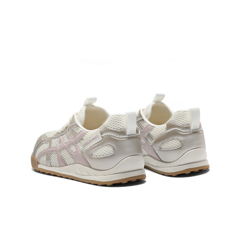 百丽撞色可爱圆头阿甘鞋女2025秋新透气网面薄底休闲鞋B2766CM5