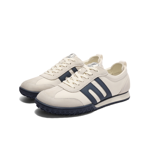 百丽休闲运动鞋男2025秋季新商场同款复古德训慢跑阿甘鞋8UC01CM5