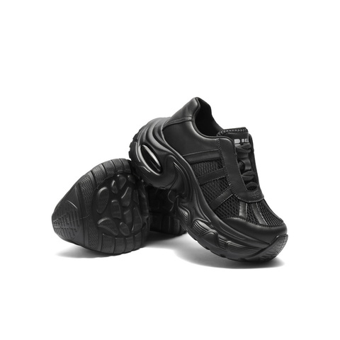 百丽潮酷厚底老爹鞋女2025秋新商场同款舒适透气网休闲鞋E2F1DCM5