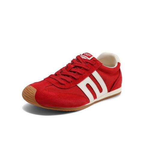 百丽撞色跑道阿甘鞋女2025秋新商场同款舒适薄底休闲鞋E3H1DCM5