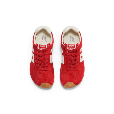 百丽撞色跑道阿甘鞋女2025秋新商场同款舒适薄底休闲鞋E3H1DCM5