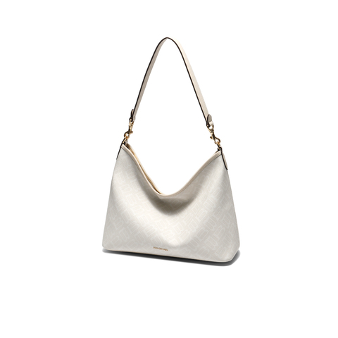 百丽包包女25秋新商场同款复古半月hobo单肩斜挎托特包X7388CX5