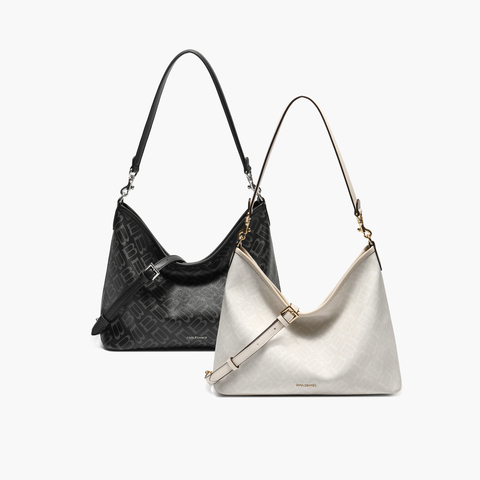 百丽包包女25秋新商场同款复古半月hobo单肩斜挎托特包X7388CX5