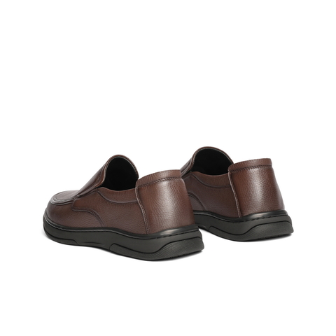 百丽一脚蹬商务休闲鞋男2025新款秋季羊皮革套脚上班皮鞋8TU01CM5