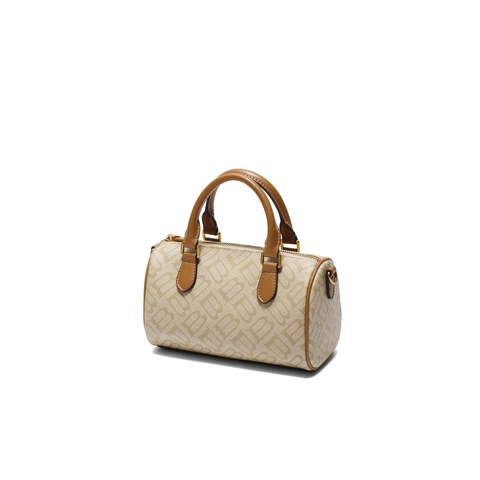 百丽包包女25秋新商场同款复古休闲单肩斜挎手提波士顿包X7368CX5