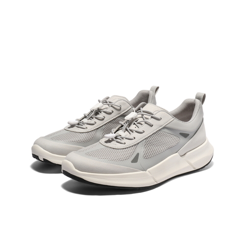 百丽网面透气健步鞋男2025秋季新款轻盈厚底休闲运动鞋A2049CM5