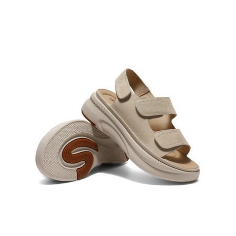 百丽简约休闲勃肯鞋女2025夏新商场同款厚底舒适凉鞋D9J2DBL5