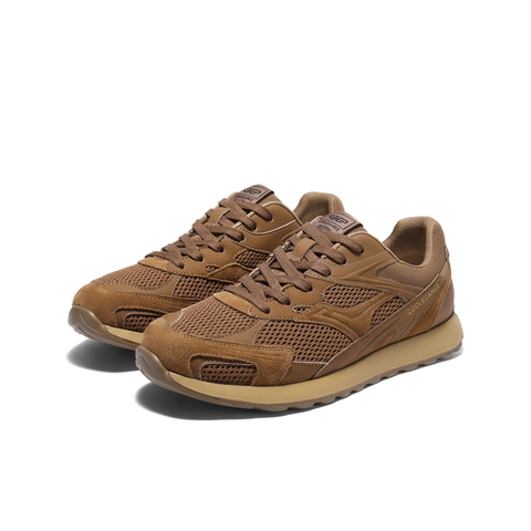 百丽网面拼接休闲老爹鞋男2025新款秋季户外跑步运动鞋A2064CM5