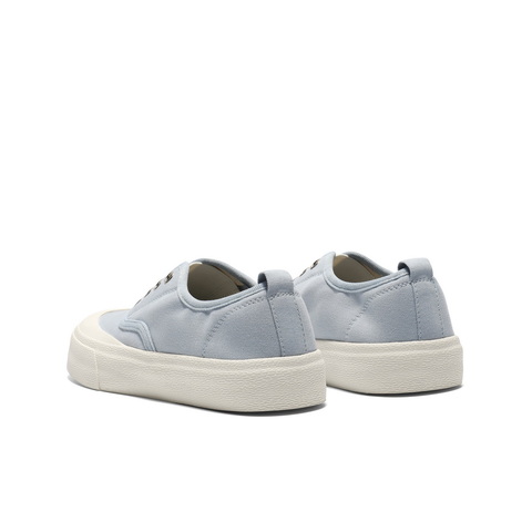 百丽便捷免系带帆布鞋女2025秋新舒适百搭休闲板鞋B2747CM5