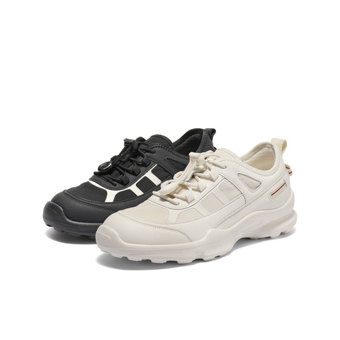 百丽鞋面拼接老爹鞋女2025秋新商场同款户外防撞边休闲鞋E2J1DCM5