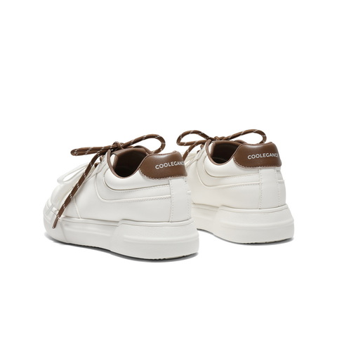 百丽百搭小白板鞋女2025秋新商场同款厚底增高休闲鞋E1S1DCM5