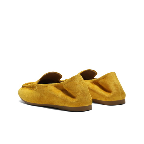 百丽亲肤质感乐福鞋2025秋新商场同款真皮柔软便式乐福鞋E1W1DCA5