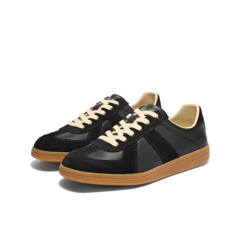 百丽复古潮搭德训鞋男2025新款秋季商场同款休闲运动板鞋8UM01CM5