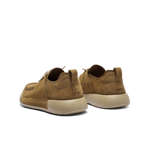 百丽简约舒适休闲鞋男2025新秋商场同款牛皮革户外工装鞋8TZ01CM5