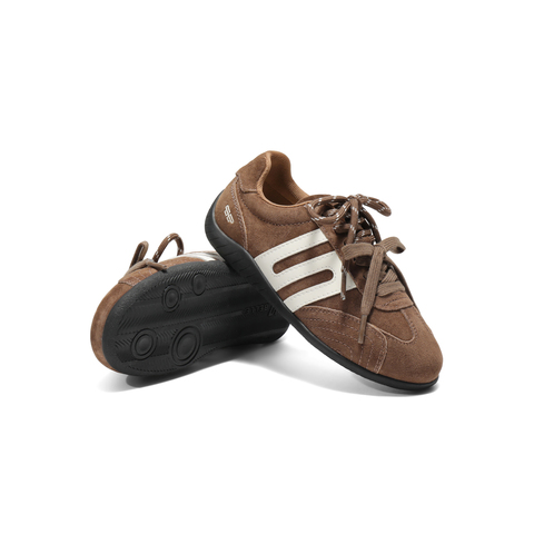 百丽时尚跑道赛车鞋女童2025秋新商场同款舒适薄底德训鞋SMG37C85