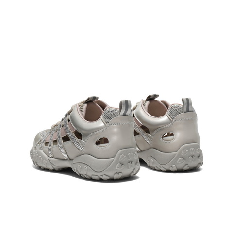 百丽闪耀水钻老爹鞋女2025秋新商场同款透气镂空休闲鞋E4B1DCM5