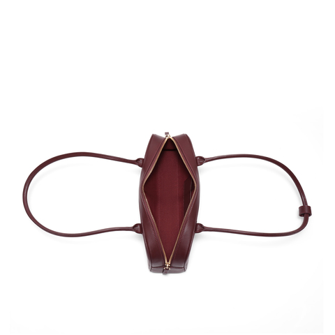 百丽包女25秋商场同款质感质感通勤miu系单肩波士顿包8547ACX5