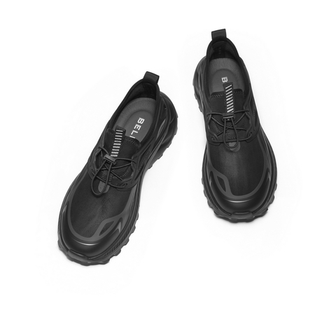 百丽轻盈厚底健步鞋男2025新款秋商场同款户外休闲运动鞋8VP01CM5