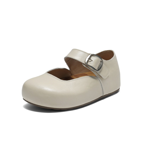 百丽复古勃肯鞋女2025秋新商场同款质感绒面玛丽珍鞋E1K1DCQ5