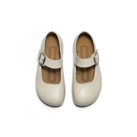 百丽复古勃肯鞋女2025秋新商场同款质感绒面玛丽珍鞋E1K1DCQ5