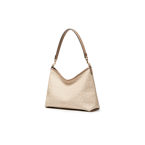 百丽包包女2025春新款复古休闲hobo单肩斜挎托特包X7199AX5