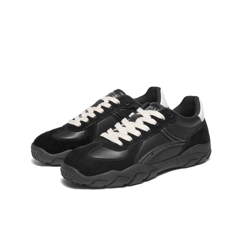 百丽复古潮搭德训鞋男2025新款秋商场同款休闲运动阿甘鞋8VL01CM5