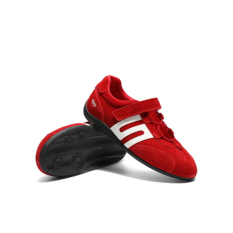 百丽时尚撞色阿甘鞋女2025秋新商场同款薄底免系带休闲鞋E2Q1DCM5