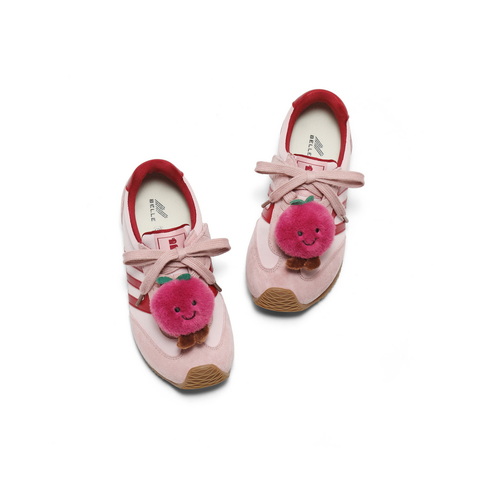 百丽歪头跑道阿甘鞋女2025秋新商场同款舒适运动休闲鞋13770C85