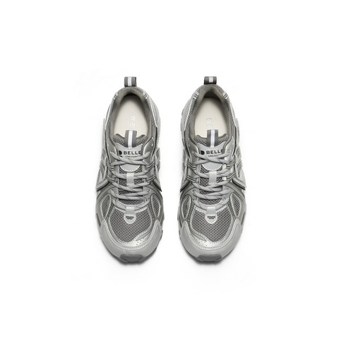 百丽时尚透气老爹鞋女2025秋新商场同款显瘦舒适休闲鞋E4L1DCM5