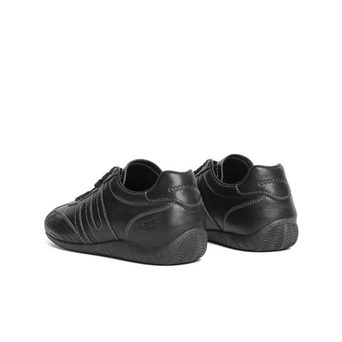 百丽简约纯色阿甘鞋女2025秋新商场同款真皮运动休闲鞋E2R1DCM5