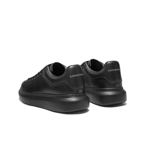 百丽百搭小白鞋男鞋2025秋新商场同款牛皮革厚底休闲板鞋8LB01CM5