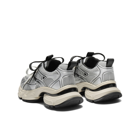 百丽时尚撞色老爹鞋女2025秋新厚底增高双鞋带休闲鞋E4D1DCM5