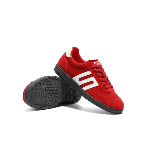 百丽学院风撞色跑道德训鞋女2025秋新商场同款薄底板鞋E2K1DCM5