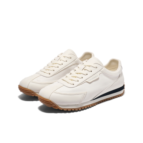 百丽户外运动慢跑鞋男鞋2025新款秋季厚底复古休闲阿甘鞋A2058CM5