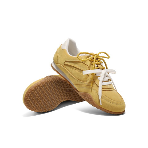 百丽复古休闲阿甘鞋女2025秋新商场同款百搭板鞋3QS21CM5