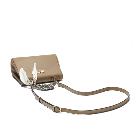 百丽包女25秋新款商场同款真皮气质凯莉包单肩斜挎手提包BL853CX5