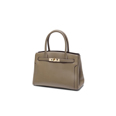 百丽包包女25秋新商场同款鎏金岁月铂金包单肩斜挎手提包JY125CX5