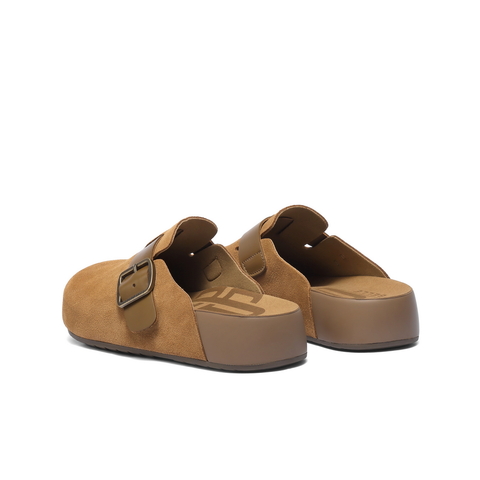 百丽厚底休闲勃肯鞋男2025新款秋季商场同款外穿包头拖鞋8VR01CT5