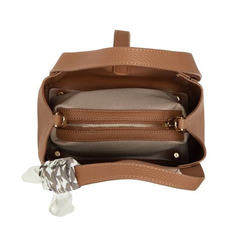 百丽包包女2025新商场同款真皮通勤菜篮子单肩斜挎手提包BL828BX5