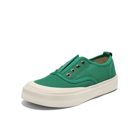 百丽便捷免系带帆布鞋女2025秋新舒适百搭休闲板鞋B2747CM5