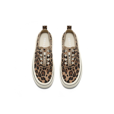 百丽简约百搭帆布鞋女2025秋新厚底便捷无系带休闲鞋B2699CM5