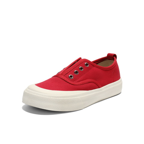 百丽便捷免系带帆布鞋女2025秋新舒适百搭休闲板鞋B2747CM5