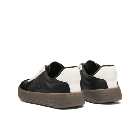 百丽复古潮搭休闲鞋男鞋2025新款秋季运动德训鞋撞色板鞋A2197CM5