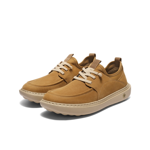 百丽轻盈厚底户外工装鞋男2025新款秋季舒适简约休闲板鞋L6010CM5