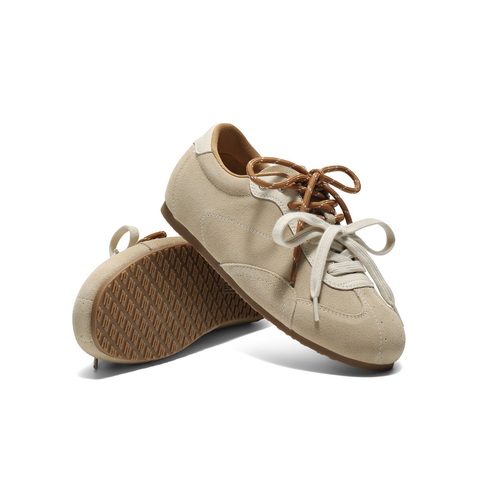 百丽时尚撞色阿甘鞋女2025秋新商场同款舒适薄底休闲鞋E4A1DCM5