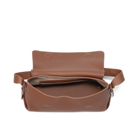 百丽包包女2025新商场同款牛皮质感通勤单肩斜挎小方包M8605DX5