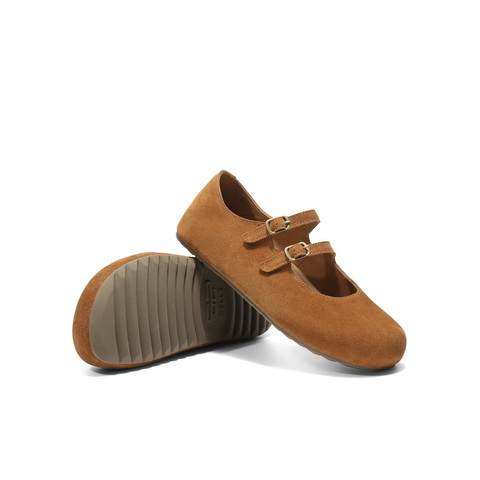 百丽舒适勃肯鞋女2025秋新商场同款内增高休闲玛丽珍鞋E7N1DCQ5