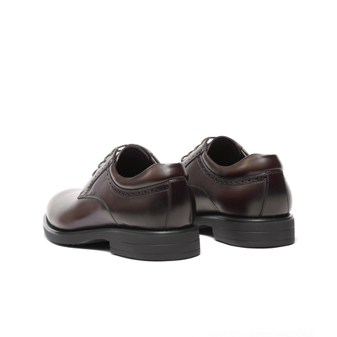 百丽绅士商务皮鞋男士2025新款冬季商场同款牛皮革正装鞋8VS01DM5